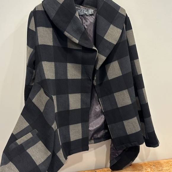 Costa Blanca Collections wool blend draped jacket - Picture 7 of 11